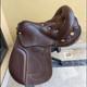 Premium Brown Leather English Jumping Saddle Comfortable Horse Riding Saddle