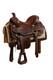 Premium Western Horse Saddle Full Grain Leather Floral Tooled Ranch Riding