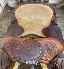 Preowned Bill Oliver saddle, Amarillo, TX 15 Seat