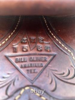 Preowned Bill Oliver saddle, Amarillo, TX 15 Seat