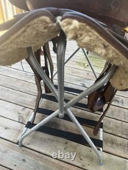 Preowned Bill Oliver saddle, Amarillo, TX 15 Seat