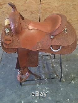 Pro Custom Saddlery Reining Saddle 16