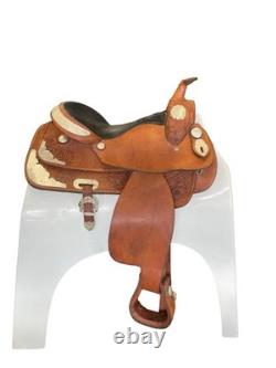 Pro-Master Western Saddle Brown 15 / Approx 6 Gullet USED