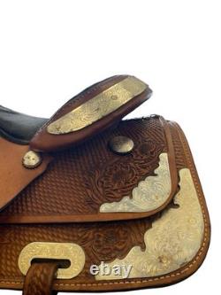 Pro-Master Western Saddle Brown 15 / Approx 6 Gullet USED