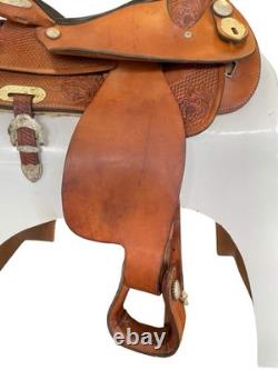 Pro-Master Western Saddle Brown 15 / Approx 6 Gullet USED