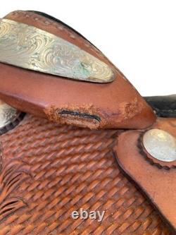 Pro-Master Western Saddle Brown 15 / Approx 6 Gullet USED Pro-Master Western Saddle Brown 15 / Approx 6 Gullet USED