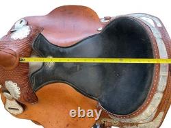 Pro-Master Western Saddle Brown 15 / Approx 6 Gullet USED