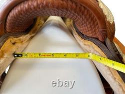 Pro-Master Western Saddle Brown 15 / Approx 6 Gullet USED