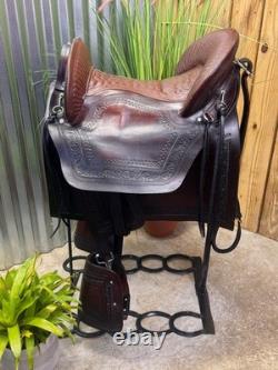 RAIN TREE TACK Lima, Peru Peruvian PASO Horse Saddle w Corona