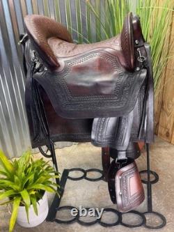 RAIN TREE TACK Lima, Peru Peruvian PASO Horse Saddle w Corona