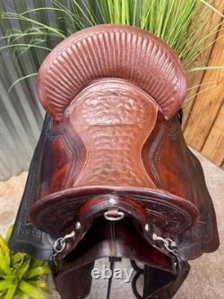 RAIN TREE TACK Lima, Peru Peruvian PASO Horse Saddle w Corona