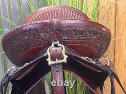 RAIN TREE TACK Lima, Peru Peruvian PASO Horse Saddle w Corona