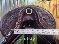 RAIN TREE TACK Lima, Peru Peruvian PASO Horse Saddle w Corona