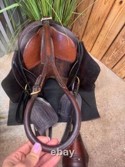 RAIN TREE TACK Lima, Peru Peruvian PASO Horse Saddle w Corona