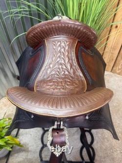 RAIN TREE TACK Lima, Peru Peruvian PASO Horse Saddle w Tapacola
