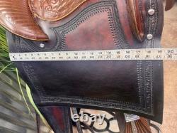 RAIN TREE TACK Lima, Peru Peruvian PASO Horse Saddle w Tapacola