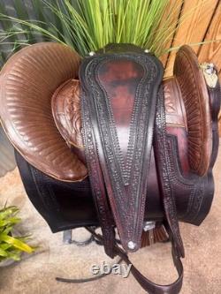 RAIN TREE TACK Lima, Peru Peruvian PASO Horse Saddle w Tapacola
