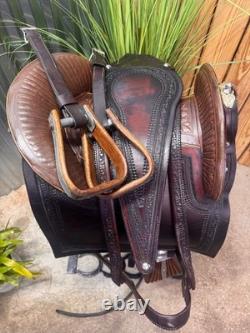 RAIN TREE TACK Lima, Peru Peruvian PASO Horse Saddle w Tapacola