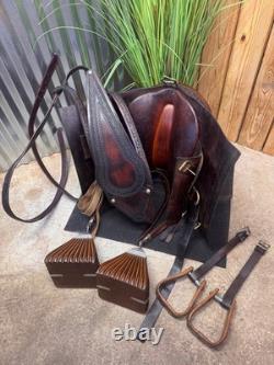 RAIN TREE TACK Lima, Peru Peruvian PASO Horse Saddle w Tapacola