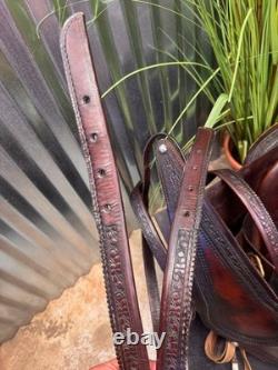 RAIN TREE TACK Lima, Peru Peruvian PASO Horse Saddle w Tapacola