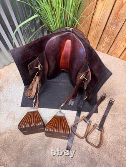 RAIN TREE TACK Lima, Peru Peruvian PASO Horse Saddle w Tapacola
