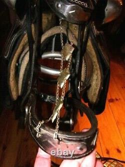 RARE Ted Flowers SHRINERS Western Parade Saddle BridleTapadaros huge breastplate