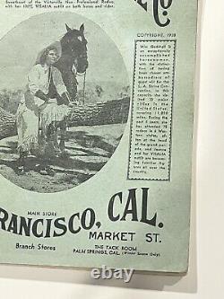 RARE VTG 1938 Original Visalia Stock Saddle Co. Catalog 31 San Francisco, Cal