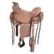 Ranchman Roughout Wade Roper Style Saddle Back Cinch Saddle Strings Fqhb 16 New