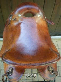 Rare #1136 Marciatne Endurance Western Leather Saddle 15 Horse Tack