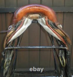 Rare #1136 Marciatne Endurance Western Leather Saddle 15 Horse Tack