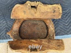 Rare Antique Plains Indian Horse Saddle with saddle pad Museum quality
