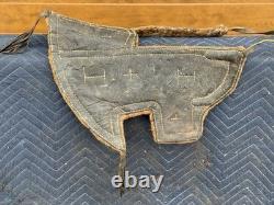 Rare Antique Plains Indian Horse Saddle with saddle pad Museum quality