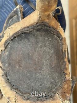 Rare Antique Plains Indian Horse Saddle with saddle pad Museum quality