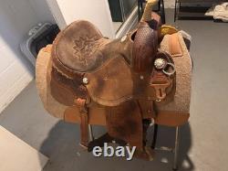 Rare Court's Sharon Camarillo Saddle 15 Barrel Western Saddle