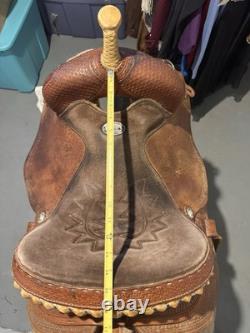 Rare Court's Sharon Camarillo Saddle 15 Barrel Western Saddle
