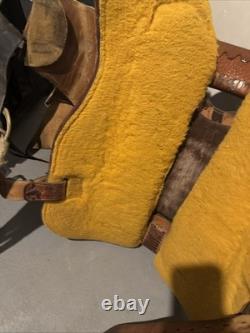 Rare Court's Sharon Camarillo Saddle 15 Barrel Western Saddle