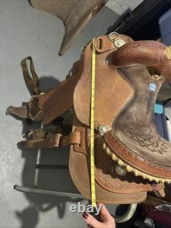 Rare Court's Sharon Camarillo Saddle 15 Barrel Western Saddle