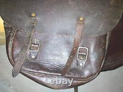 Rare Vintage Bona Allen Western Saddle Bags Bufor, GA marker