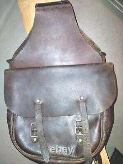 Rare Vintage Bona Allen Western Saddle Bags Bufor, GA marker