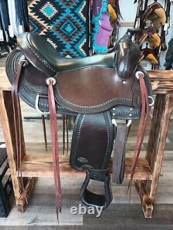 Reinsman Western Trail Saddle 16 Minimal Use