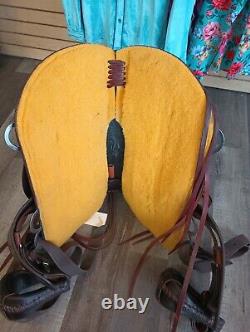 Reinsman Western Trail Saddle 16 Minimal Use