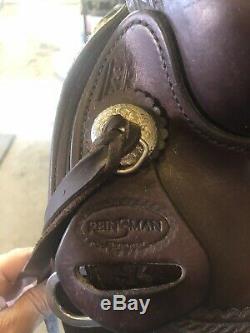 Reinsman western saddle 16