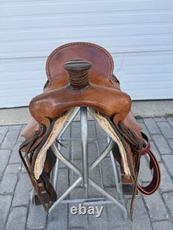 Rick's Saddlery 17 Western Roper Saddle