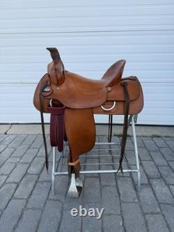 Rick's Saddlery 17 Western Roper Saddle