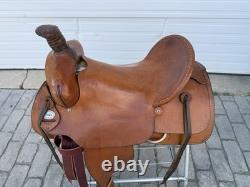 Rick's Saddlery 17 Western Roper Saddle