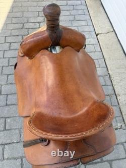 Rick's Saddlery 17 Western Roper Saddle