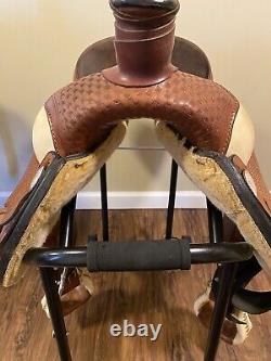 Rocking R Saddlery Western Roping Saddle 16 Seat EUC