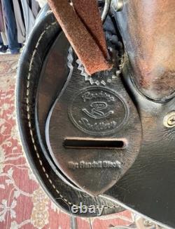 Rocking R Western Saddle Endurance Series 18 Seat 6 Gullet