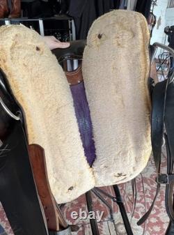 Rocking R Western Saddle Endurance Series 18 Seat 6 Gullet