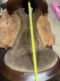 Roper Ranch Work Saddle Western Horse Tack 15 Inch FQHB Unbranded